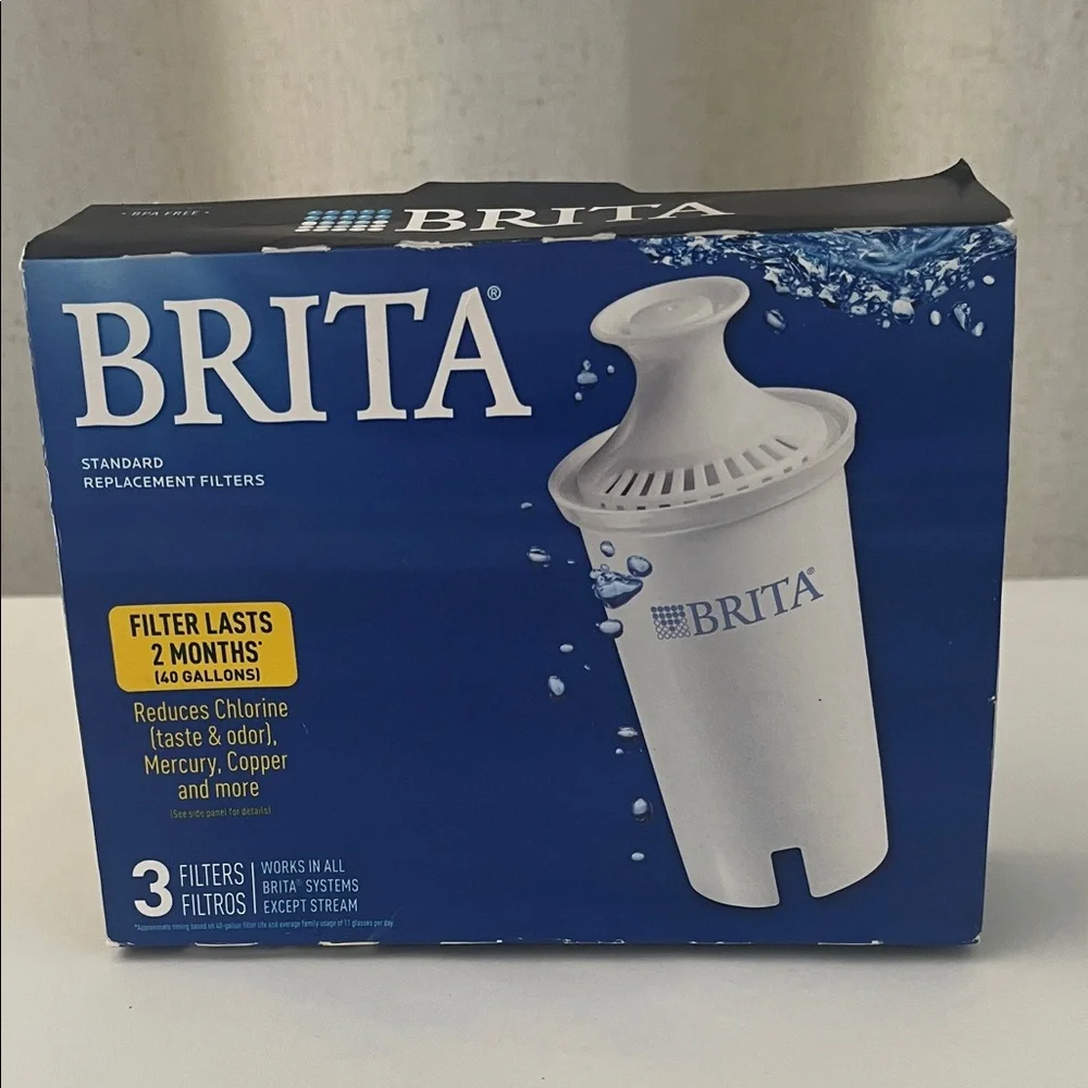 3-Pack of Genuine Brita Standard Water Filter